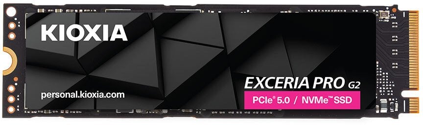 SSD NVMe Kioxia Exceria Pro G2, 2TB, M.2 2280 PCIe 5.0, i brendshëm