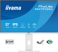 Monitor Iiyama ProLite XB2797QSU-W1, 27", QHD 2560x1440, IPS, i bardhë