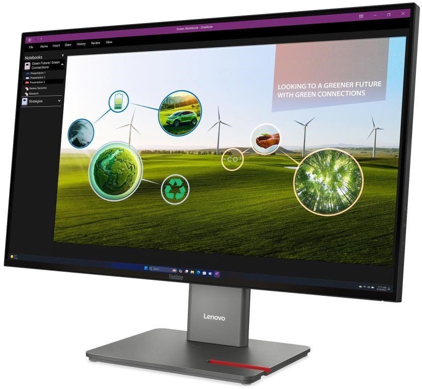 Monitor Lenovo ThinkVision P27Q 40, 27", 120Hz, Quad HD, i zi