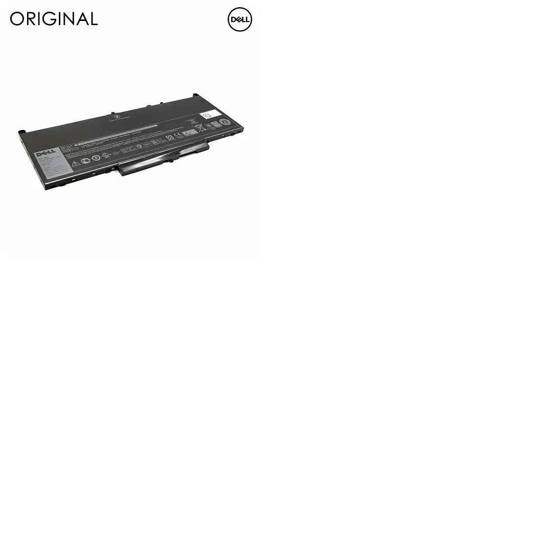 Bateri notebook Extra Digital Dell Latitude E7270 E7470 J60J5, 7.6V, 7200mAh, e zezë