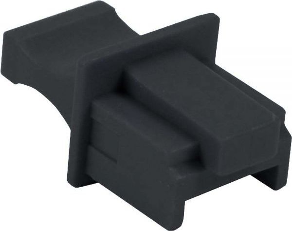 Kapak mbrojtës InLine 59942C për portë RJ45, set 10 copë, i zi