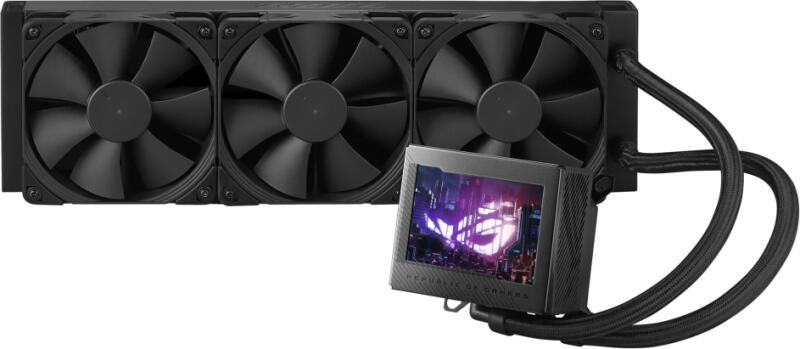 Ftohës uji Asus ROG Ryujin III 360, radiator 360 mm, 3x 120 mm, i zi