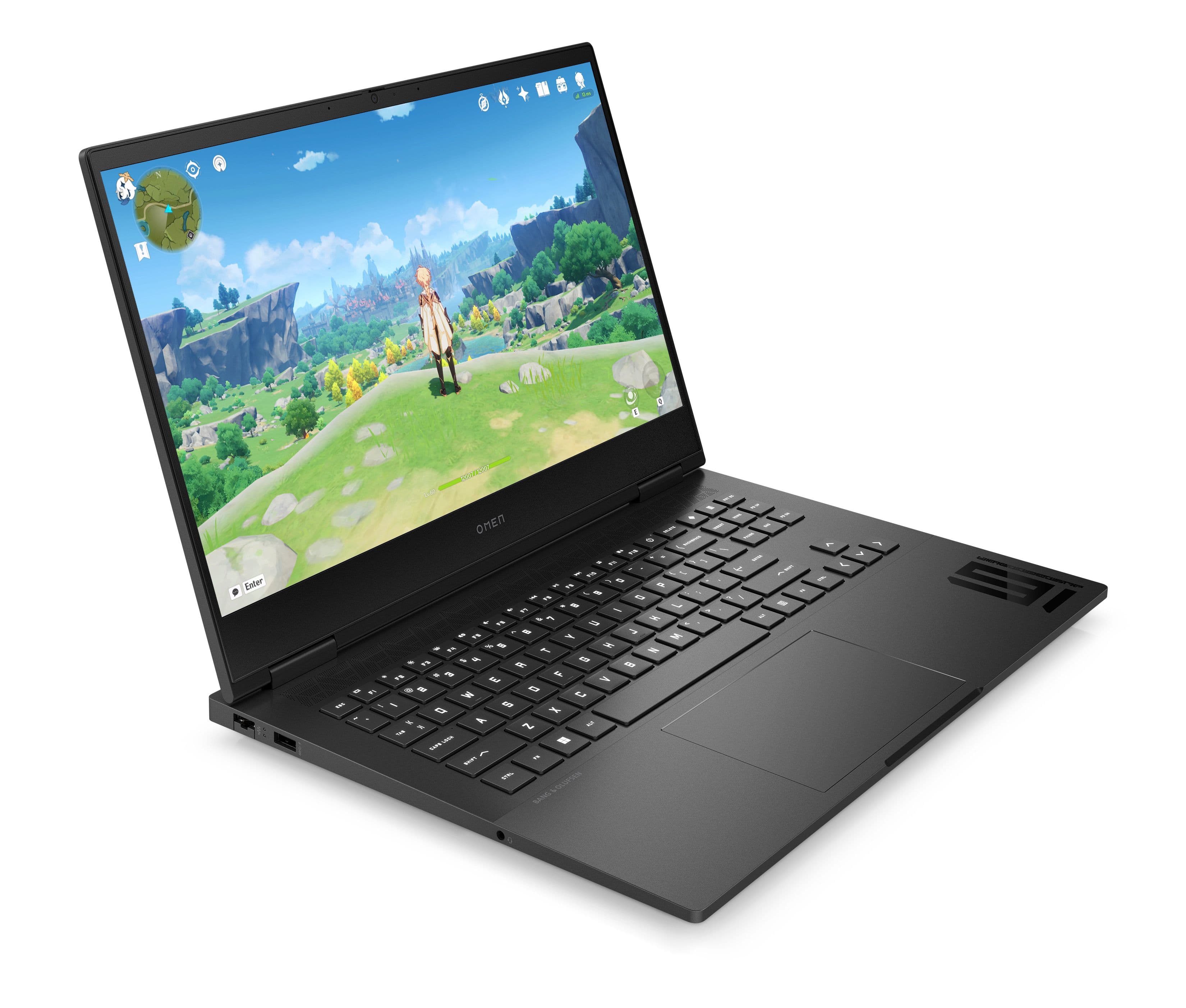 Laptop gaming HP Omen 16-xf0050nc, 16.1", R7 7840H, RTX 4060, 16GB RAM, 1TB SSD, i zi
