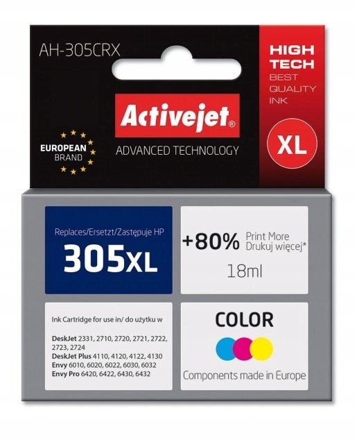 Patron boje Accura HP 305XL 3YM63AE, color, rendiment i lartë
