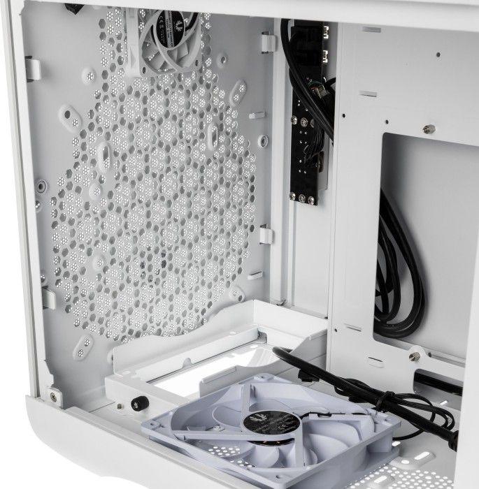 Kasë BitFenix Prodigy M 2022, e bardhë, Mini Tower