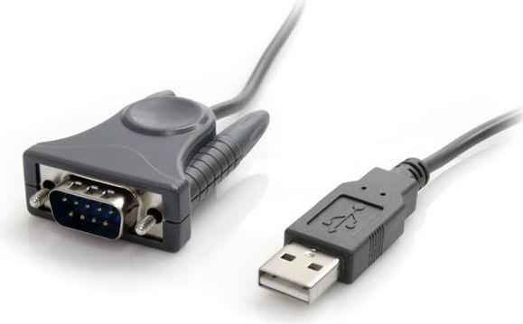 Kabllo adapter USB në RS232 StarTech ICUSB232DB25, DB9 DB25, 0.9m, gri