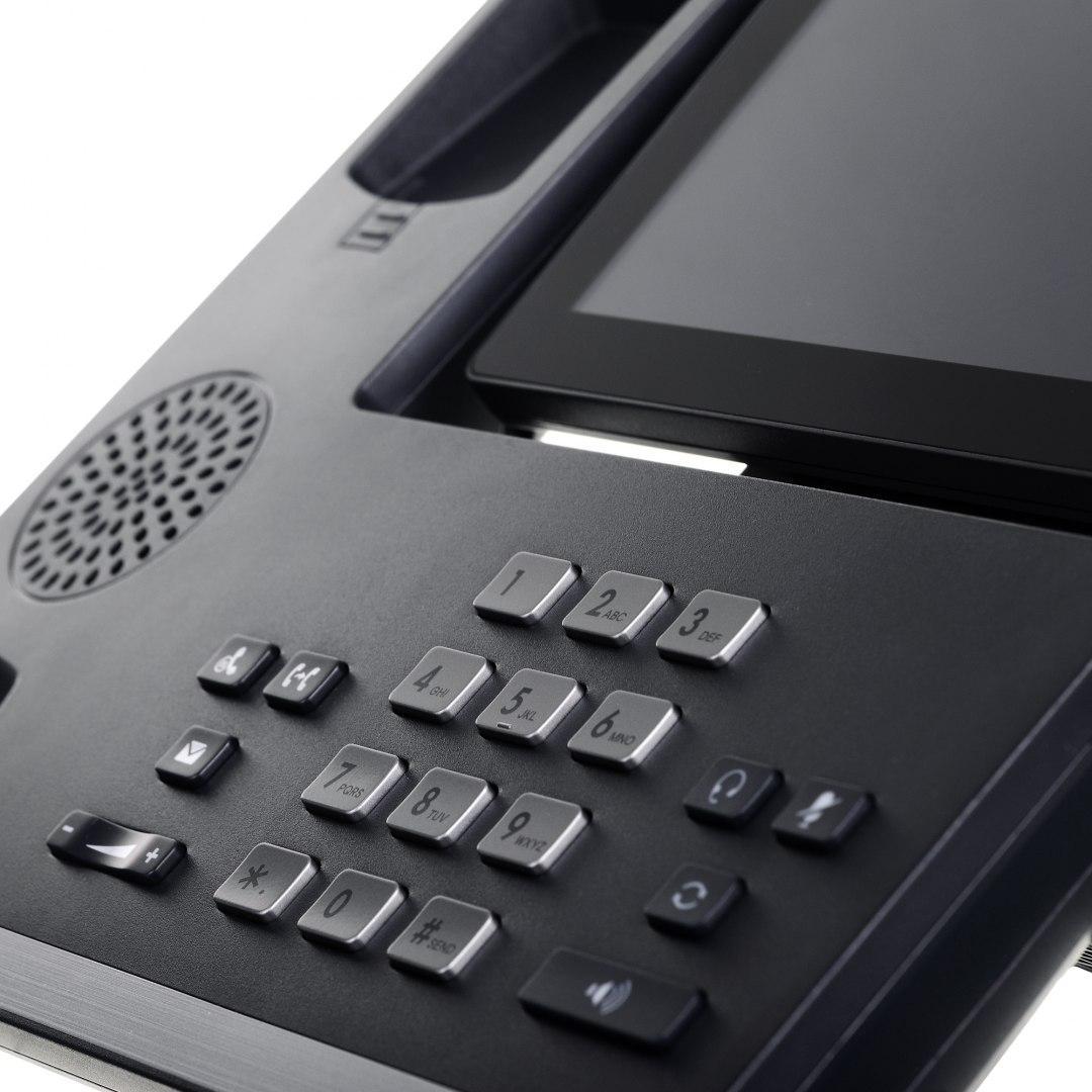 Telefon IP Yealink T58W, Android 9.0, ekran me prekje, gri