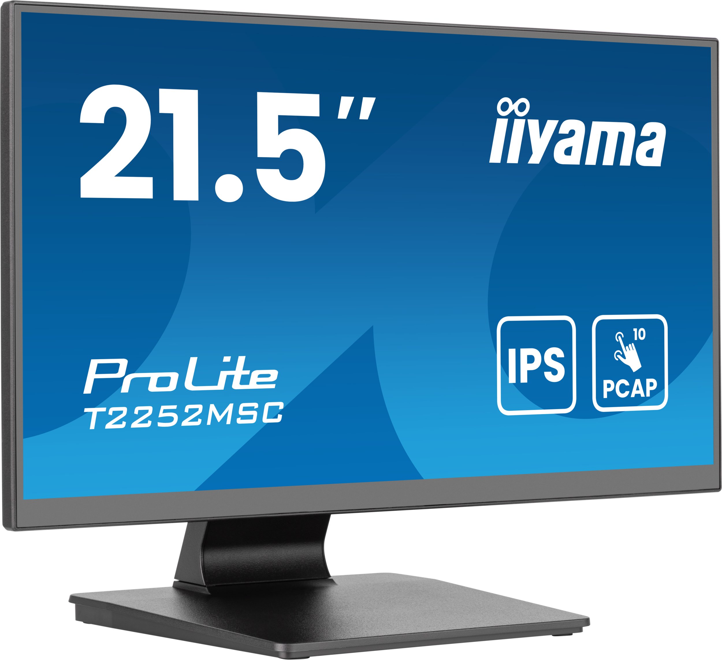 Монитор со допир Iiyama ProLite T2252MSC-B2AG, 21.5\", Full HD, црн