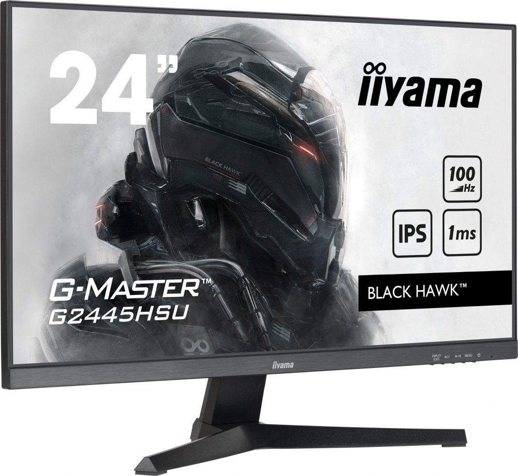 Monitor iiyama G-Master G2445HSU-B1 Black Hawk, 24", Full HD, i zi