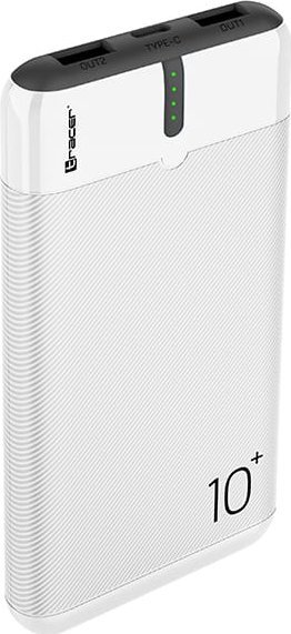 Powerbank Tracer EnerGo 10000, 37W, USB A и USB C, бело и црно