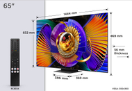 Televizor TCL C7L, 65", 4K UHD, SQD Mini LED, i zi
