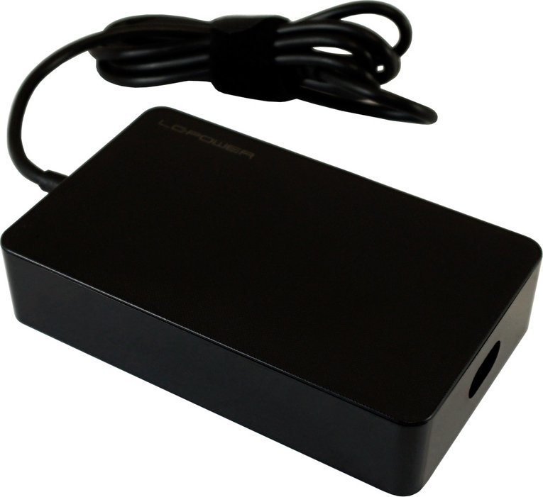 Adapter universal për laptop LC Power LC-NB-PRO-90-C, 90W, 110-240V, i zi