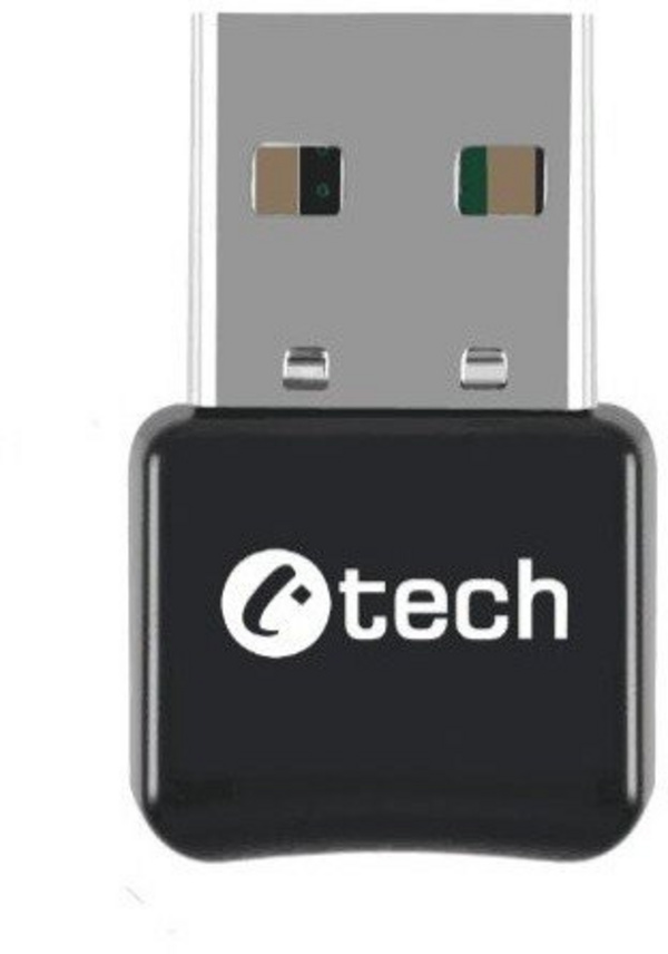 [OUTLET] Përshtatës C-TECH Bluetooth, USB, i zi