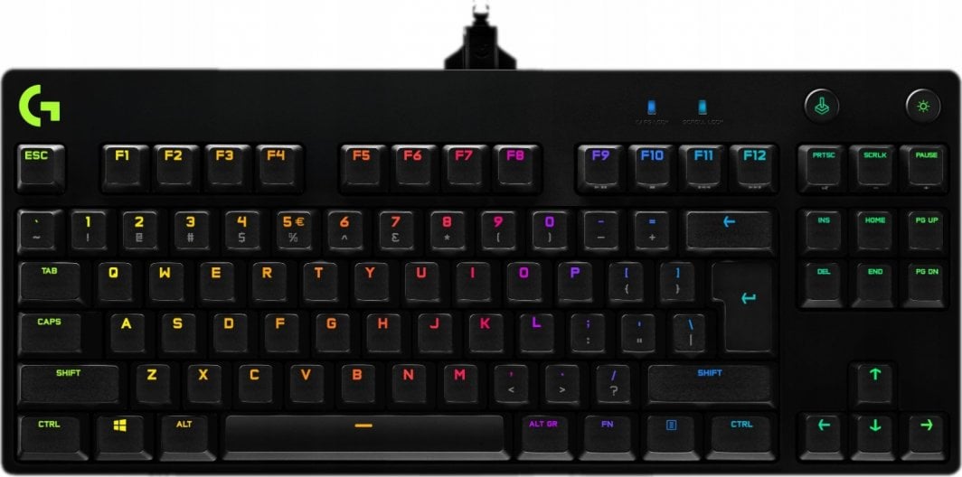 Tastierë Logitech G PRO (920-009392), US, e zezë