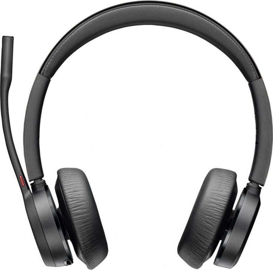 Kufje pa tela Poly Voyager 4320 UC, Bluetooth, me mikrofon, të zeza