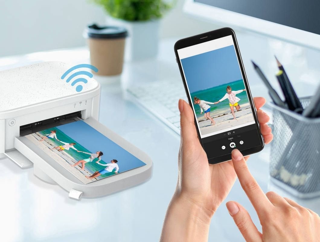 Printer për foto HP Sprocket Studio Plus, i bardhë