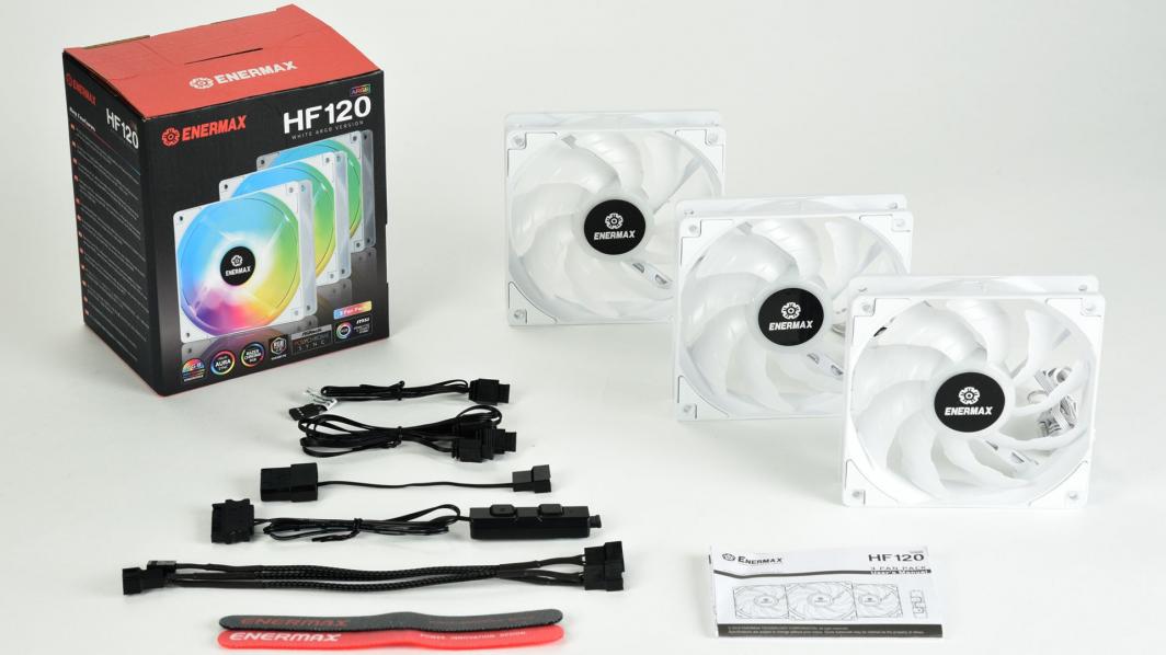 Ftohës Enermax HF120 ARGB 3 Pack, 120 mm, i bardhë