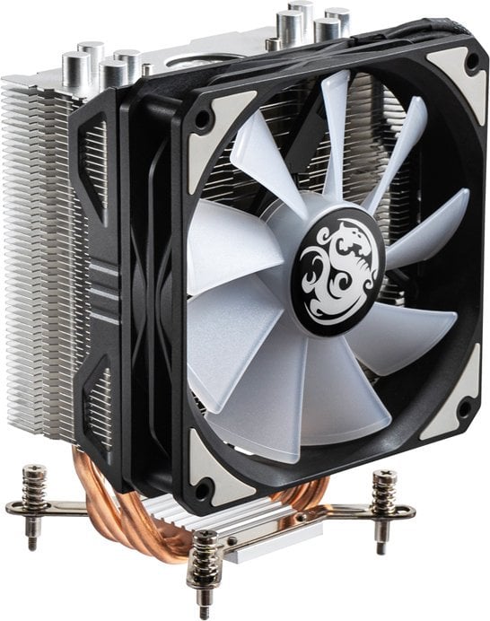 Ftohës procesori Bitspower Phantom ARGB, ventilator 120mm, argjendtë