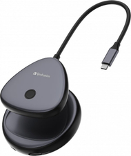 Adapter wireless për ekran Verbatim Share My Screen, USB C, 4K, i zi