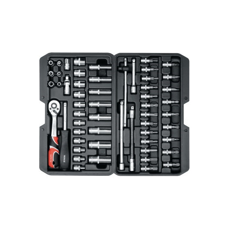 Set çelësash YATO YT-14501, 56 pjesë, çelik krom vanadium