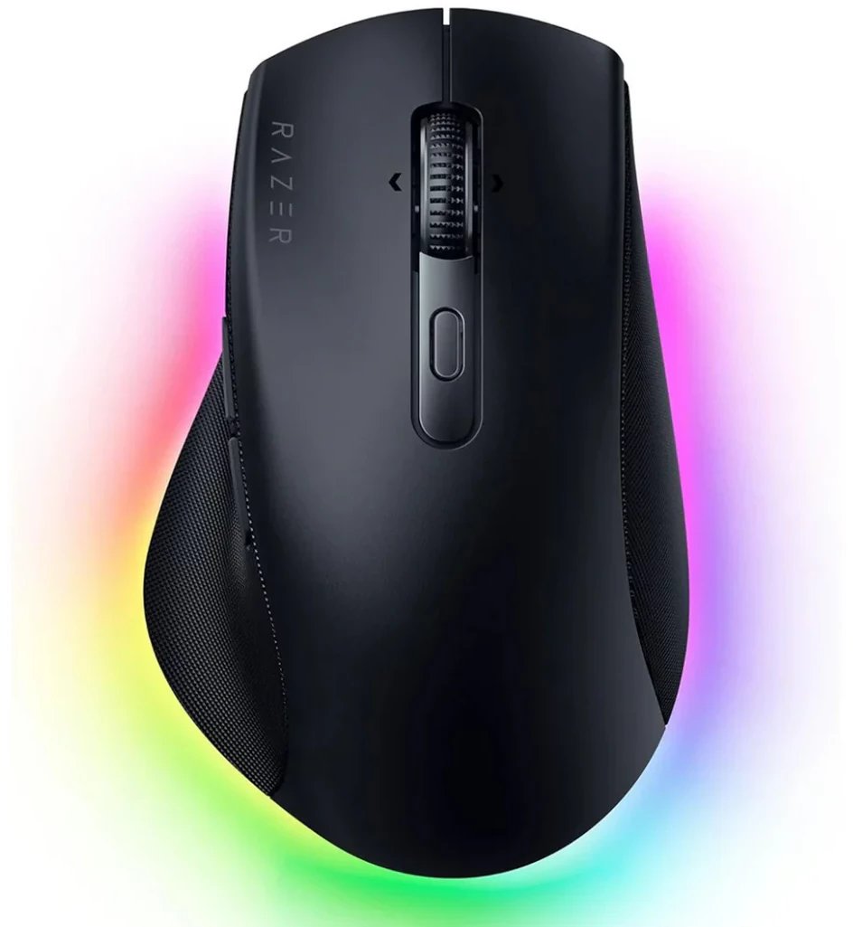 Mаш Дознај Razer Pro Click V2, оптички, безжичен и со кабел, RGB, бел