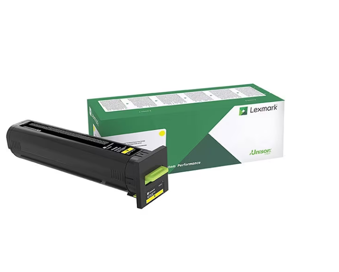 Toner Lexmark 72K2XYE, i verdhë, origjinal