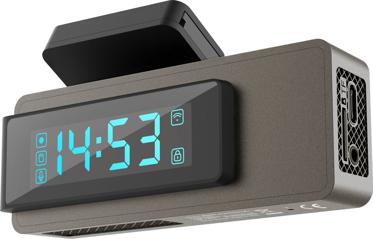 Kamerë veture Xblitz Platinum 4K, Wi‑Fi, kënd 140°, e zezë