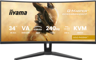 Monitor gaming Iiyama G-MASTER GCB3486WQSCP-B1, 34", UWQHD, 240Hz, i zi