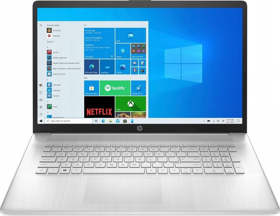 Laptop HP 17-cn3053cl, 17.3" FHD, i5-1335U, 16GB RAM, SSD 512GB, argjendtë