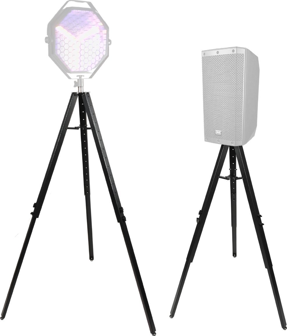 Stativ për ndriçim DNA RS1, lartësi 86 152 cm, kapacitet 20 kg, i zi