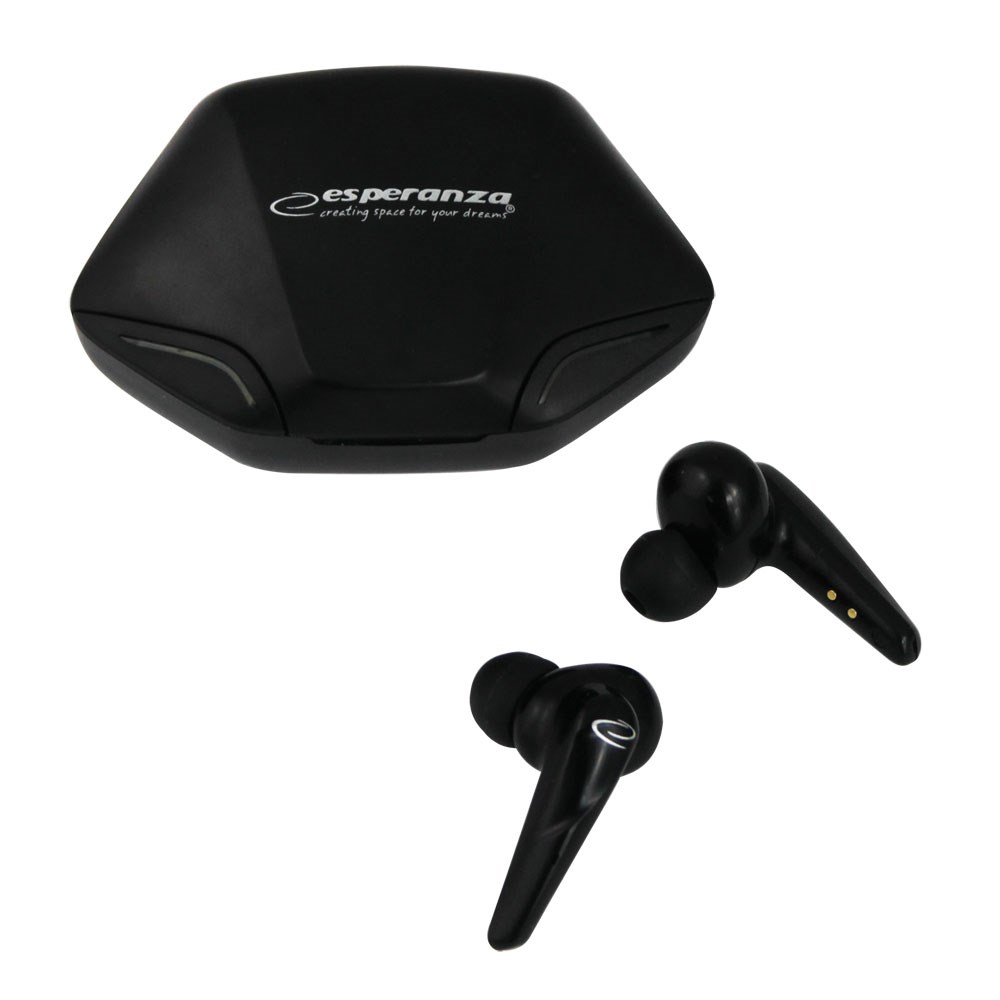 Kufje ESPERANZA EH231K TWS, Bluetooth 5.0, In-Ear, të zeza
