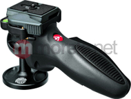 Kokë tripodi Manfrotto 324 Light Duty Grip, ball head, e zezë