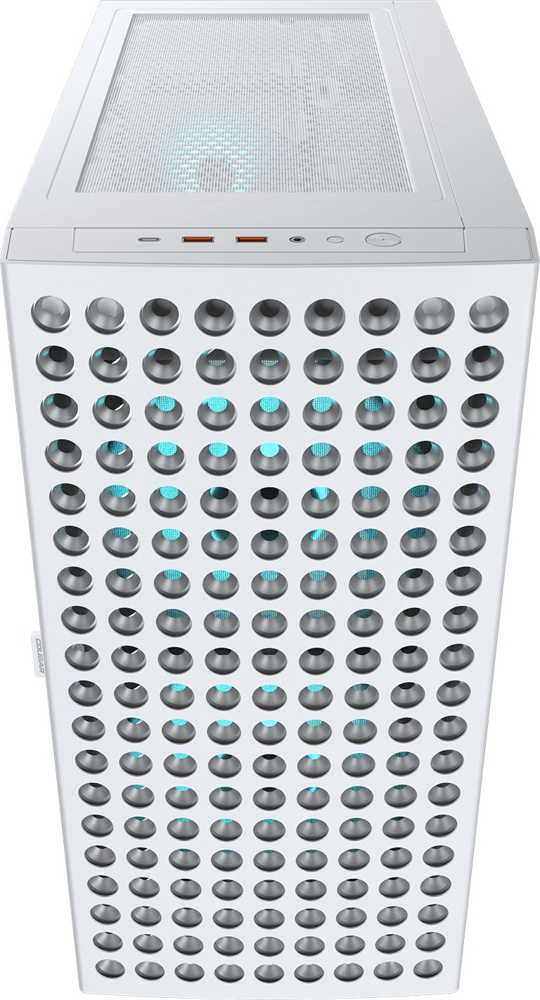 Kase kompjuteri Cougar Airface Eco RGB, Mid Tower, ATX, e bardhë