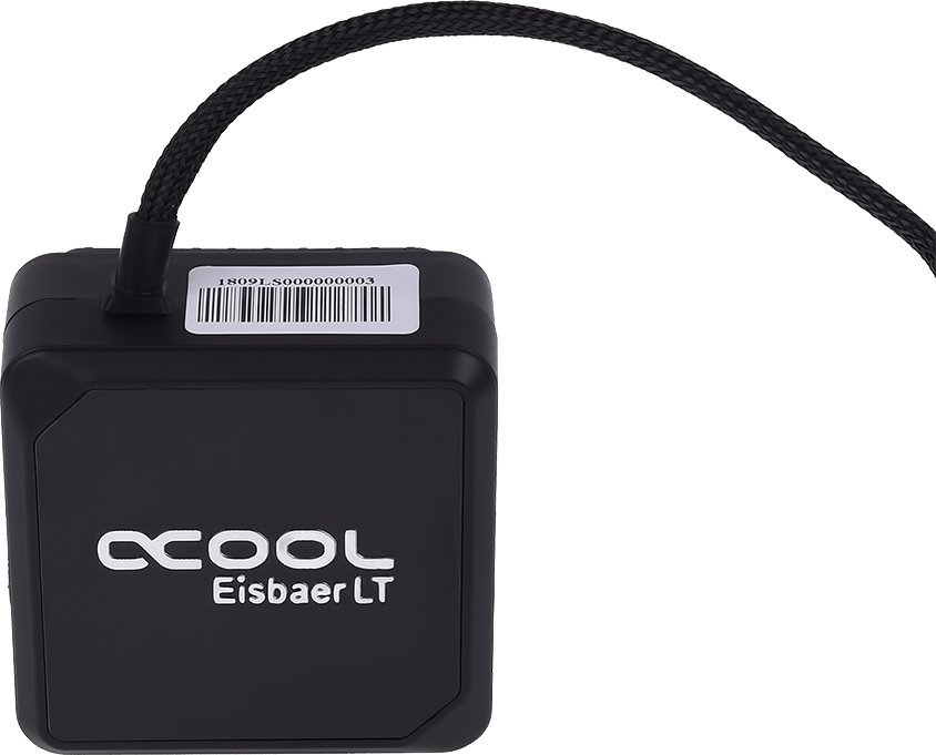 Ftohës CPU me ujë Alphacool Eisbaer LT Solo, me pompë, i zi