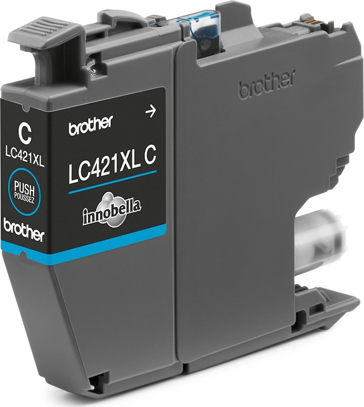 Кертриџ со боја Brother LC-421XLBK, XL, за DCP-J1050DW DCP-J1140DW MFC-J1010DW, црна