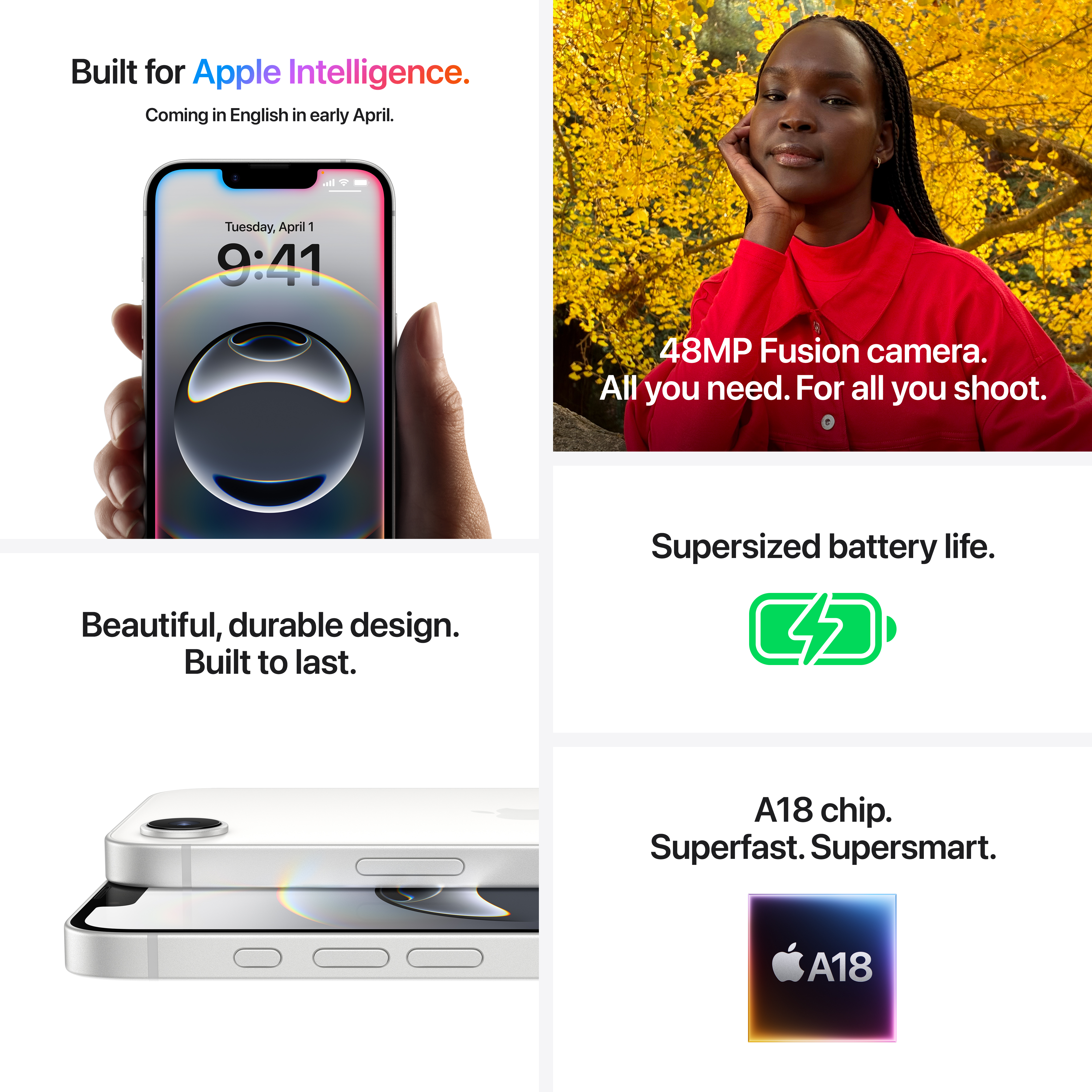 Apple iPhone 16e, 128GB, Black