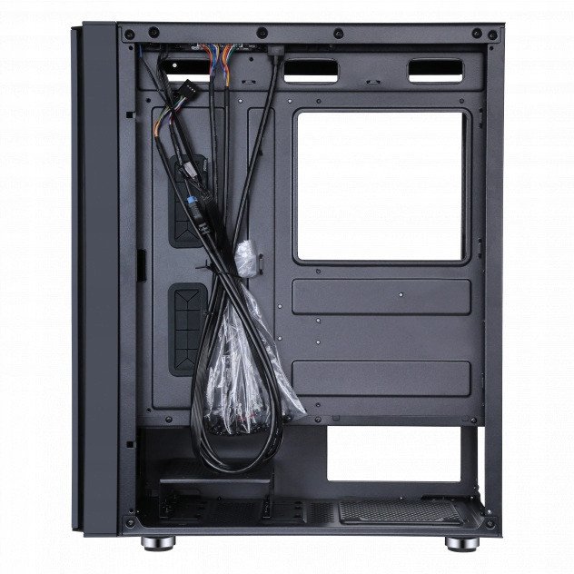 Korp kompjuteri ZENPC Z5 Mesh, ATX, 4 ftohës 120mm ARGB, i zi