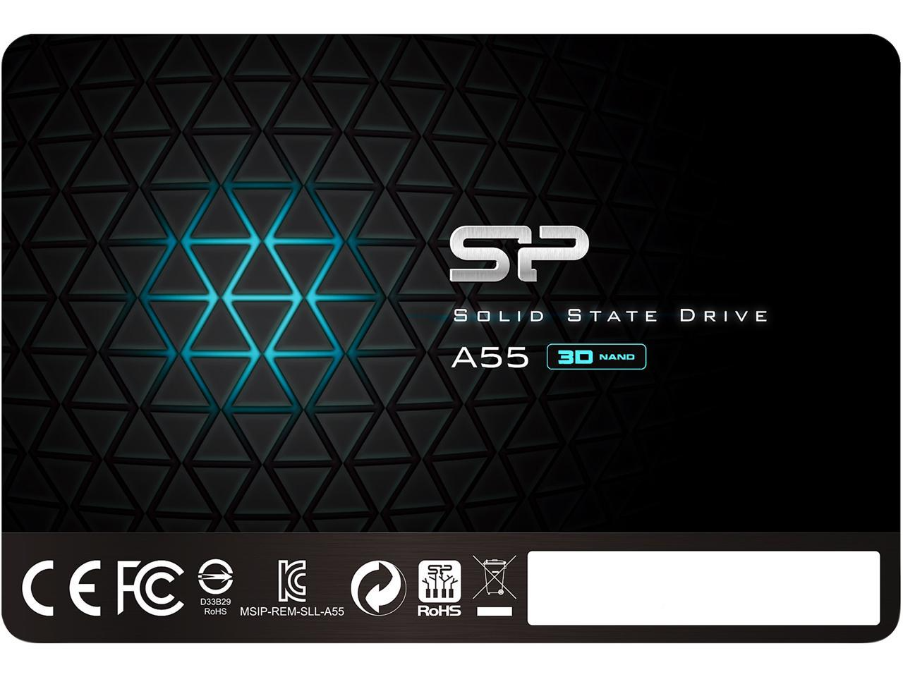 Disk SSD Silicon Power ace A55, 512GB 560MB/S sata iii 6GB/S, 2.5" 7mm