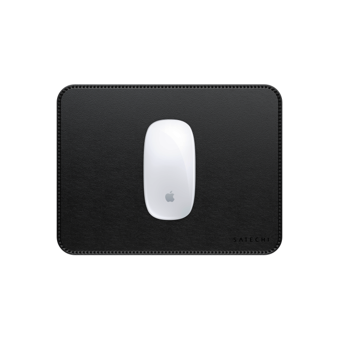 Satechi Vegan Leather Premium Mouse Pad, Black