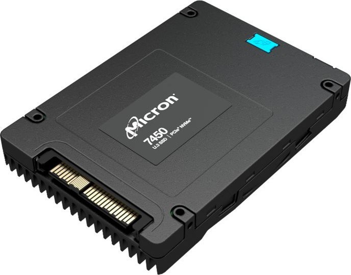 SSD serverik Micron 7450 MAX U.3, 12800GB, PCI Express 4.0, NVMe