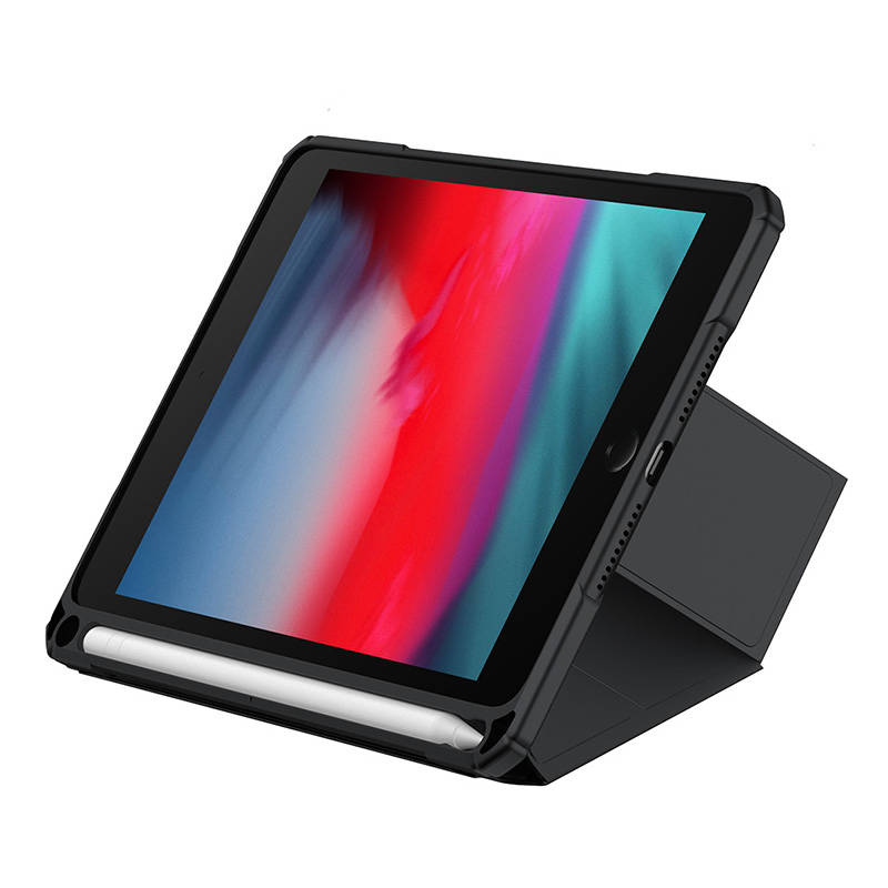 Kofe tabletë Baseus Minimalist për iPad Mini 4/5 7.9", mbështetje stylus, e zezë