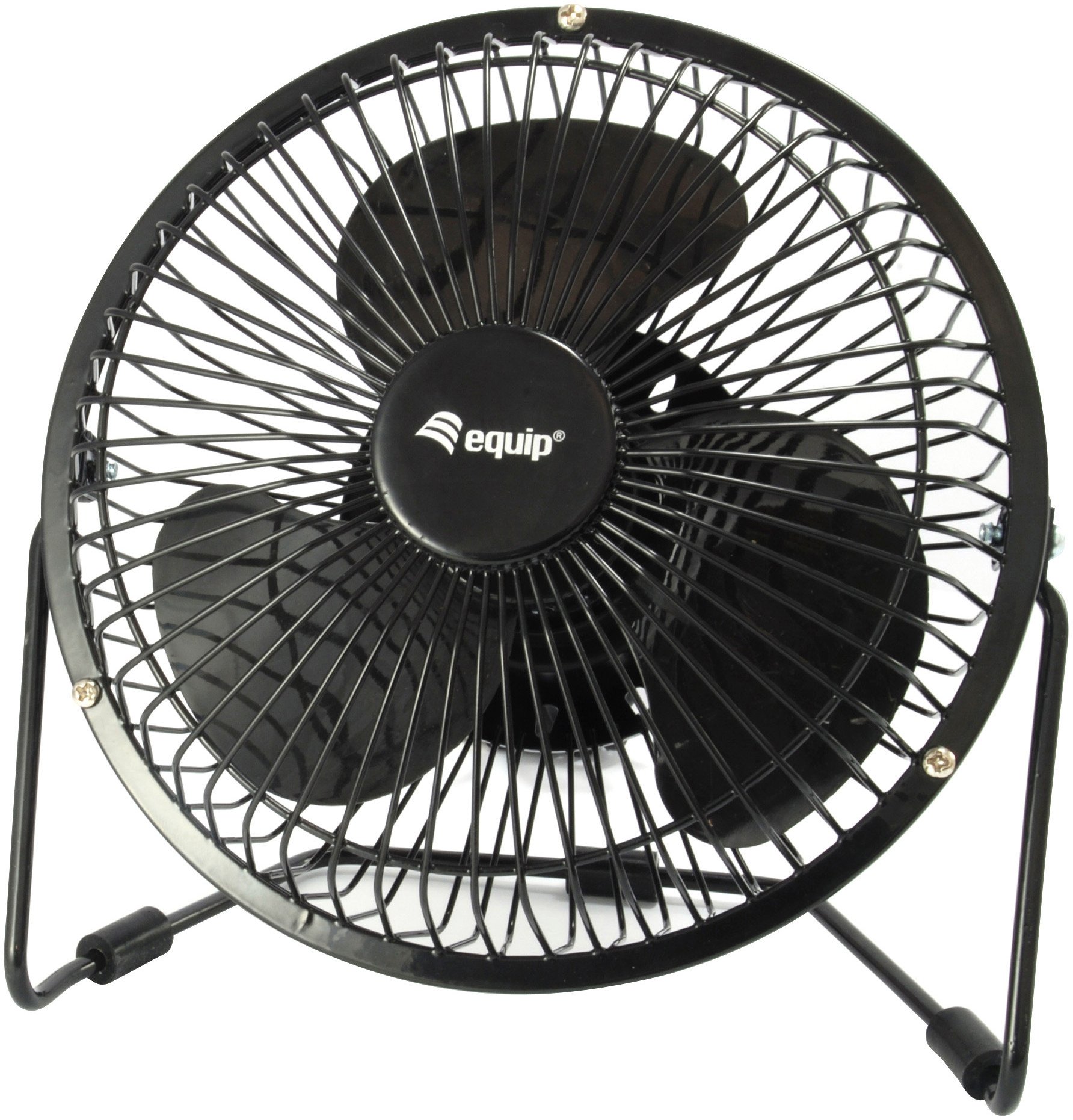 Ventilator tavoline Equip 245420, me llamela, USB, plastik, i zi