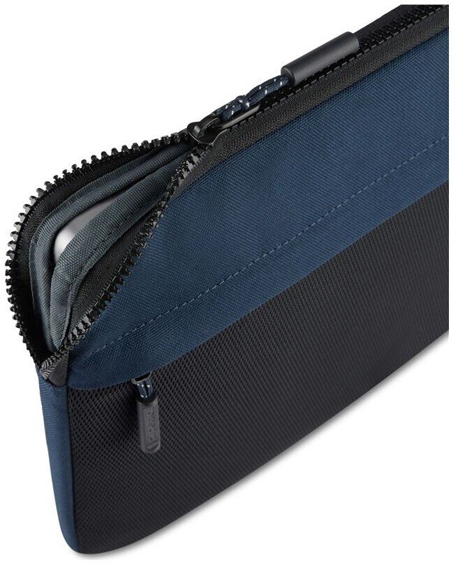 Këllëf laptopi Pipetto Expand Sleeve, për MacBook Pro 14 dhe Air 13.6, me zinxhir, blu e errët