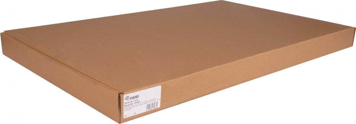 Raft i rregullueshëm për kabinet 19" LevelOne Equip 280607, 1U, 1000 mm, gri