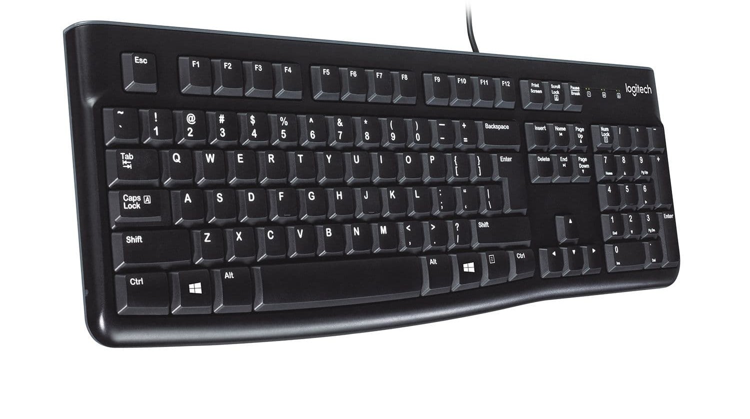 Tastierë Logitech K120, USB, e zezë