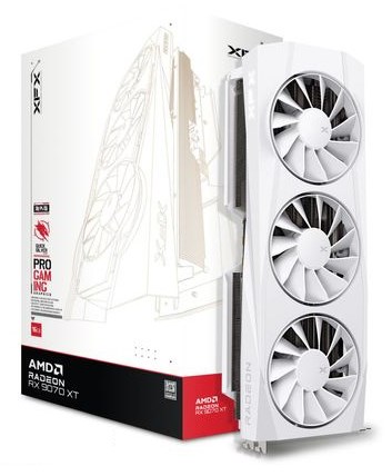 Kartelë grafike XFX RX 9070XT, 16 GB, GDDR6