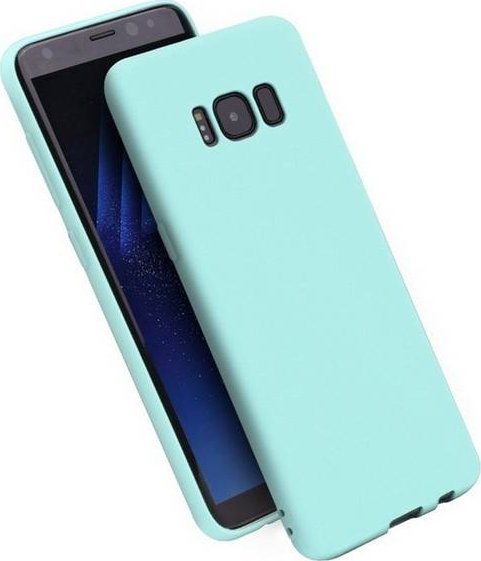 Kapak telefoni Beline Candy Case Samsung S22, poliuretan, blu