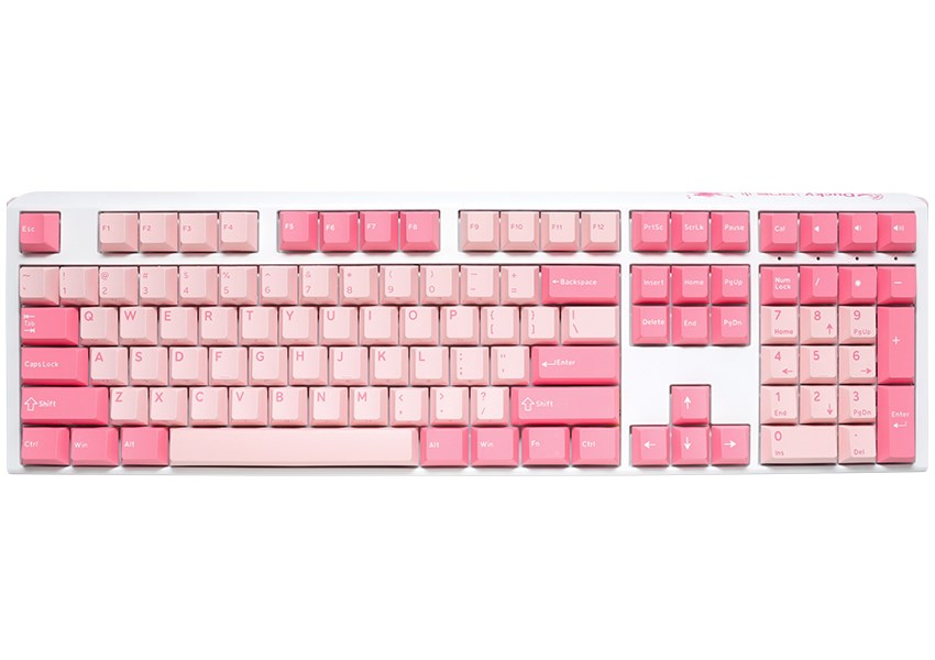 Tastierë Ducky One 3 Gossamer Pink, Cherry MX Speed Silver, rozë