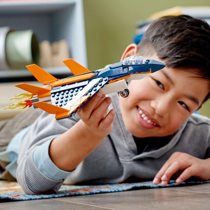 Set LEGO® Creator 3in1 31126 Supersonic jet, 215 pjesë