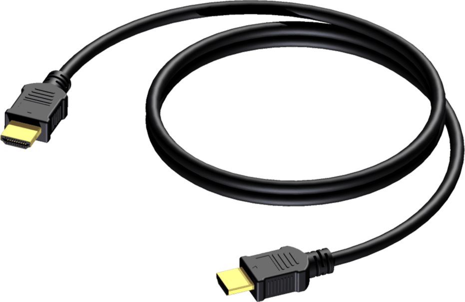 Kabllo HDMI Procab BSV110, 1m, Full HD 4K, e zezë